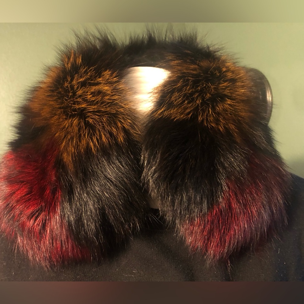 Multi-colored Frost Fox Collar-XS Stunning!! Finland